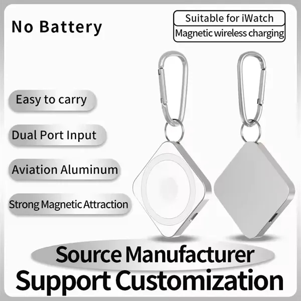 Magnetic Fast Wireless Charger Station for iPhone AirPods - Magnetic Fast Wireless Charger Station for iPhone AirPods - Image 7 of 9