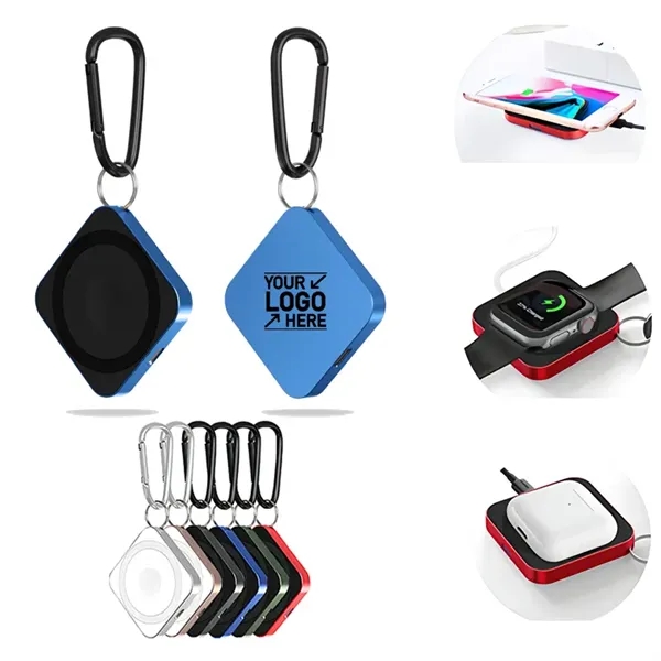 Magnetic Fast Wireless Charger Station for iPhone AirPods - Magnetic Fast Wireless Charger Station for iPhone AirPods - Image 0 of 9