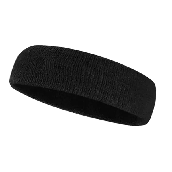 Embroidered Sports Headband - Embroidered Sports Headband - Image 9 of 9