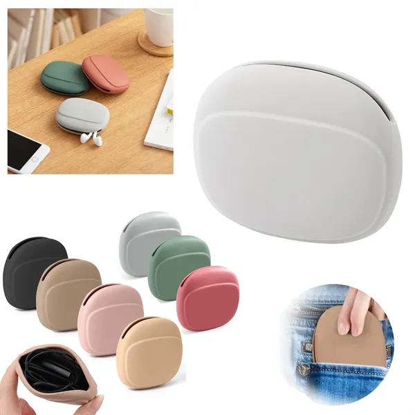 Silicone Headphone Organizer - Silicone Headphone Organizer - Image 1 of 5