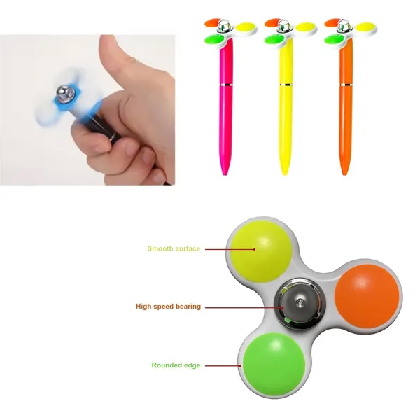 Fidget Spinner Ballpoint Pen - Fidget Spinner Ballpoint Pen - Image 2 of 2