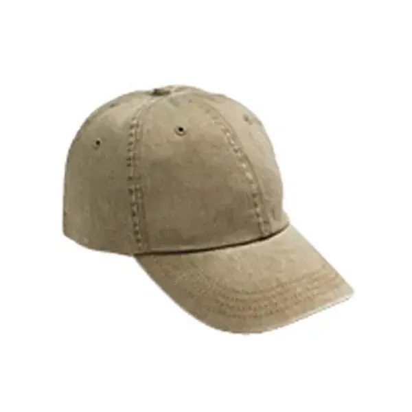 Anvil Two-Tone 6-Panel Pigment-Dyed Cap - Dark/All - Anvil Two-Tone 6-Panel Pigment-Dyed Cap - Dark/All - Image 3 of 7