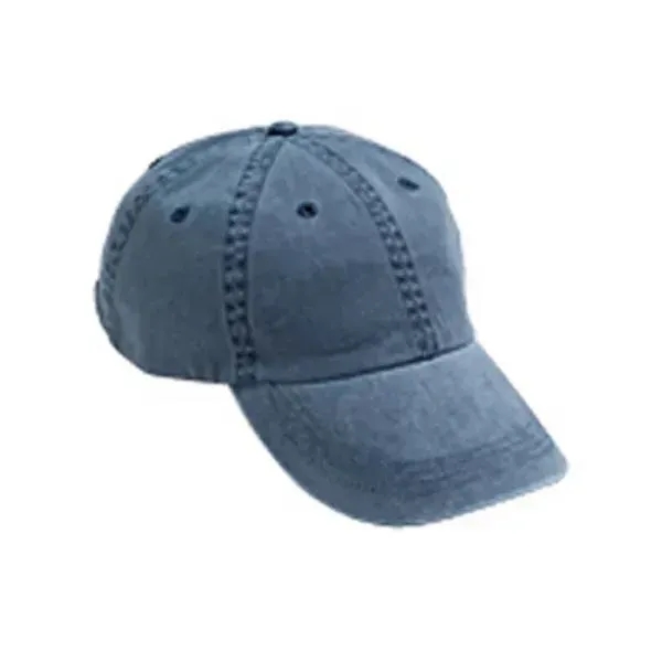 Anvil Two-Tone 6-Panel Pigment-Dyed Cap - Dark/All - Anvil Two-Tone 6-Panel Pigment-Dyed Cap - Dark/All - Image 2 of 7