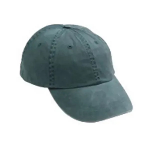 Anvil Two-Tone 6-Panel Pigment-Dyed Cap - Dark/All - Anvil Two-Tone 6-Panel Pigment-Dyed Cap - Dark/All - Image 1 of 7