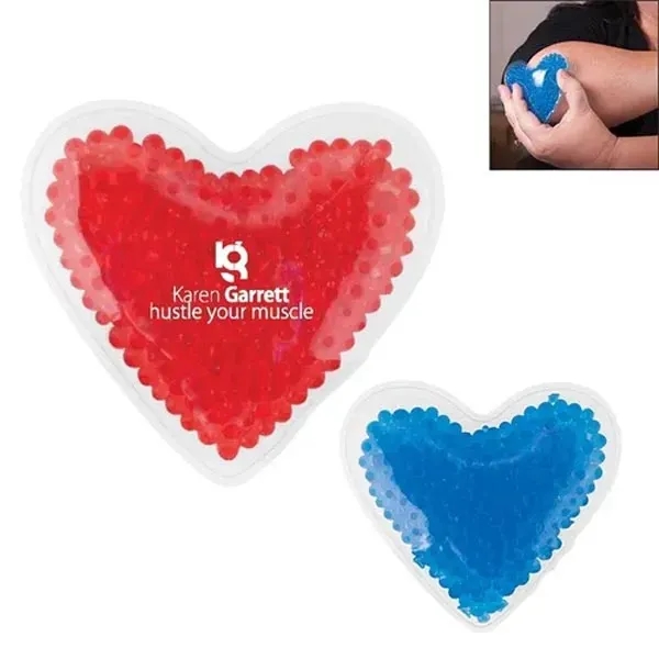 Hot/Cold Gel Pack- Heart Shape - Hot/Cold Gel Pack- Heart Shape - Image 0 of 2