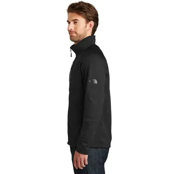 The North Face Canyon Flats Fleece Jacket- Dark/All - The North Face Canyon Flats Fleece Jacket- Dark/All - Image 6 of 8