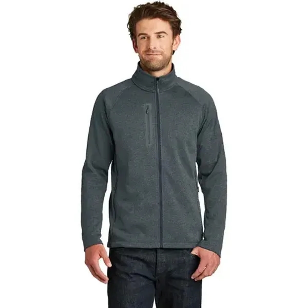 The North Face Canyon Flats Fleece Jacket- Dark/All - The North Face Canyon Flats Fleece Jacket- Dark/All - Image 1 of 8