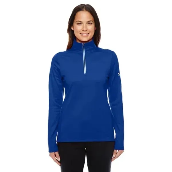 Under Armour Ladies' Qualifier 1/4 Zip - Under Armour Ladies' Qualifier 1/4 Zip - Image 4 of 7