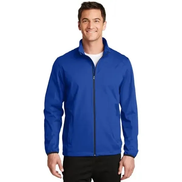 Port Authority Active Soft Shell Jacket - Dark/All - Port Authority Active Soft Shell Jacket - Dark/All - Image 0 of 14