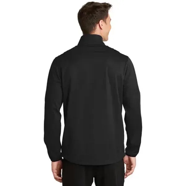 Port Authority Active Soft Shell Jacket - Dark/All - Port Authority Active Soft Shell Jacket - Dark/All - Image 13 of 14