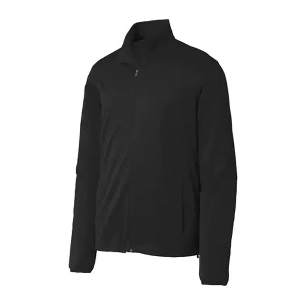 Port Authority Active Soft Shell Jacket - Dark/All - Port Authority Active Soft Shell Jacket - Dark/All - Image 12 of 14