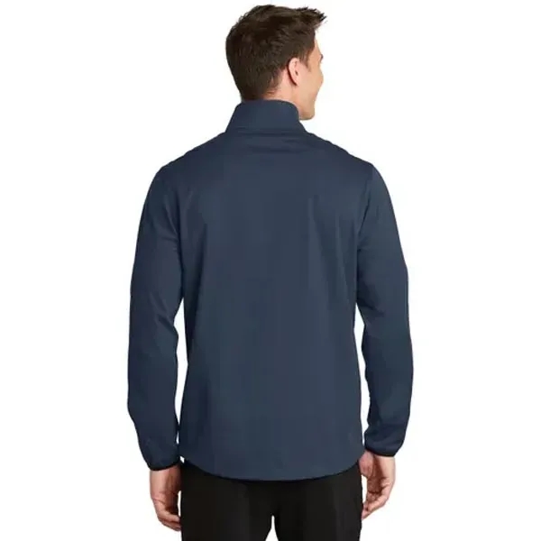 Port Authority Active Soft Shell Jacket - Dark/All - Port Authority Active Soft Shell Jacket - Dark/All - Image 10 of 14