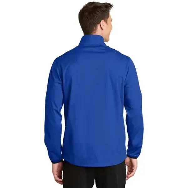 Port Authority Active Soft Shell Jacket - Dark/All - Port Authority Active Soft Shell Jacket - Dark/All - Image 4 of 14