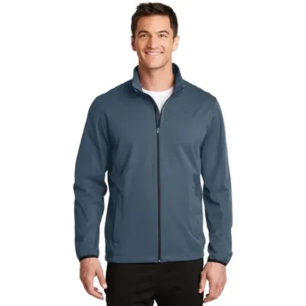 Port Authority Active Soft Shell Jacket - Dark/All - Port Authority Active Soft Shell Jacket - Dark/All - Image 14 of 14