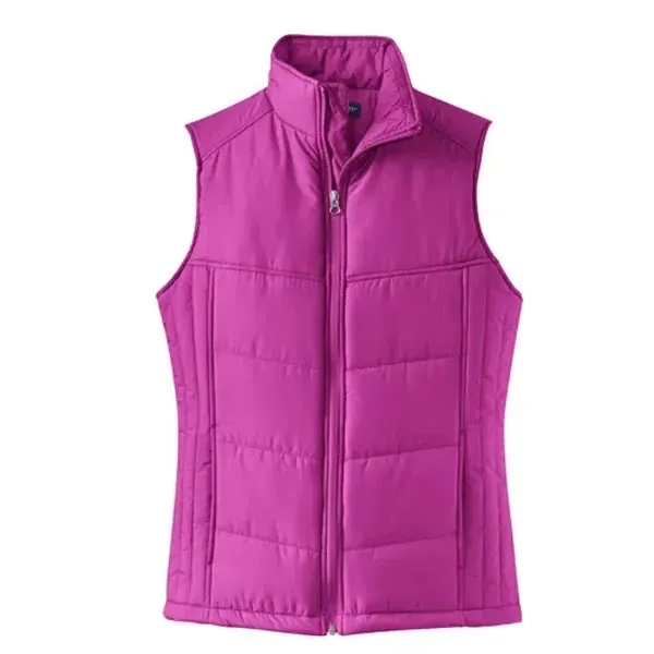 Port Authority Ladies Puffy Vest - Port Authority Ladies Puffy Vest - Image 10 of 14