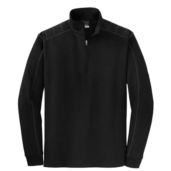 Nike Golf Dri-Fit Half-Zip Cover-Up - Dark/All - Nike Golf Dri-Fit Half-Zip Cover-Up - Dark/All - Image 2 of 5