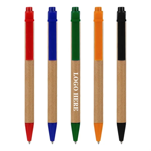 Recycled Cardboard Ballpoint Pen - Recycled Cardboard Ballpoint Pen - Image 0 of 2