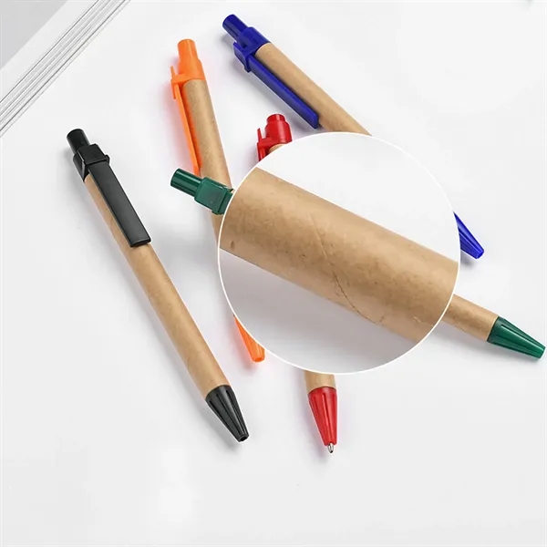 Recycled Cardboard Ballpoint Pen - Recycled Cardboard Ballpoint Pen - Image 1 of 2
