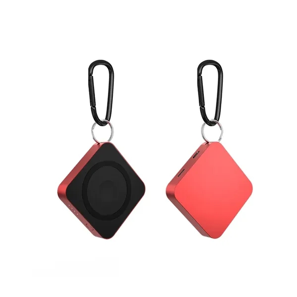 Mini 3-in-1 Wireless Magnetic Power Bank with Keychain - Mini 3-in-1 Wireless Magnetic Power Bank with Keychain - Image 7 of 8