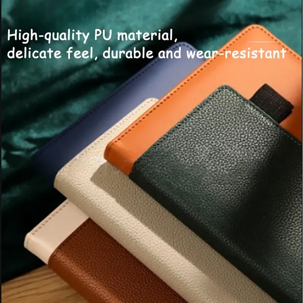 Pu Leather A5 Business Notebook - Pu Leather A5 Business Notebook - Image 1 of 3