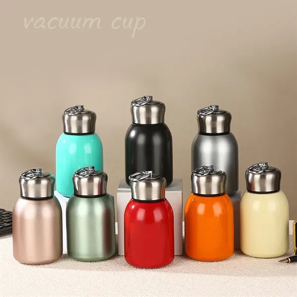 10 Oz Stainless Steel Flask Water Bottle - 10 Oz Stainless Steel Flask Water Bottle - Image 2 of 5