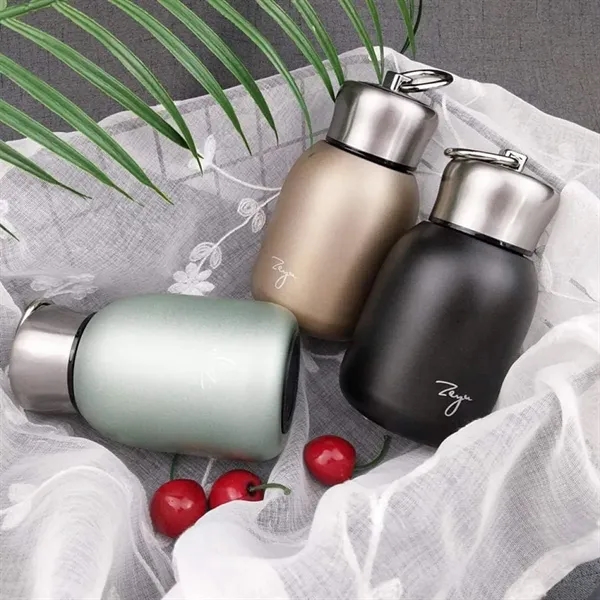 10 Oz Stainless Steel Flask Water Bottle - 10 Oz Stainless Steel Flask Water Bottle - Image 5 of 5