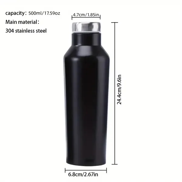 17Oz Stainless Steel Water Bottle - 17Oz Stainless Steel Water Bottle - Image 1 of 4