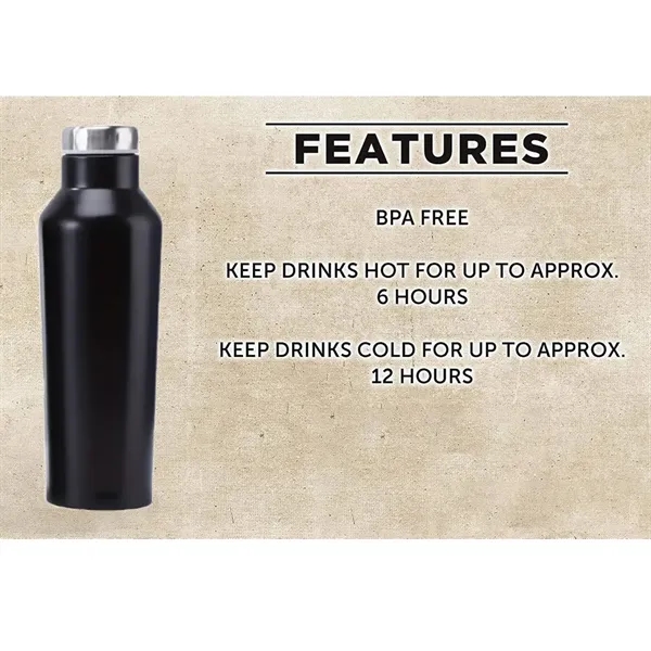 17Oz Stainless Steel Water Bottle - 17Oz Stainless Steel Water Bottle - Image 2 of 4