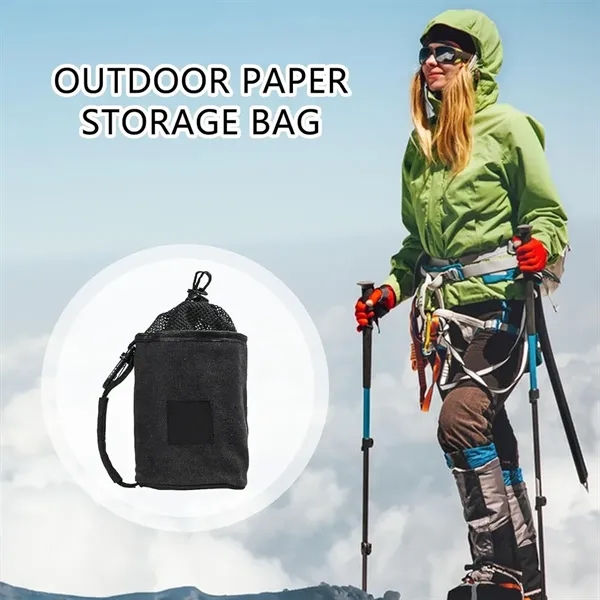 Canvas Portable Pocket Water Bottle Holder - Canvas Portable Pocket Water Bottle Holder - Image 3 of 5