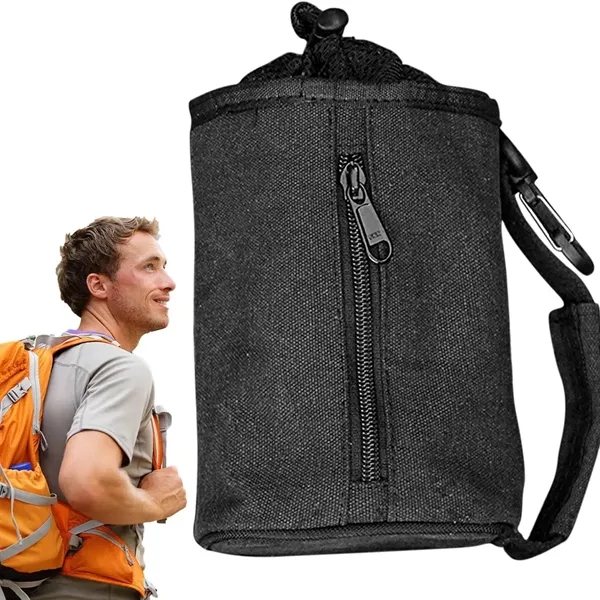 Canvas Portable Pocket Water Bottle Holder - Canvas Portable Pocket Water Bottle Holder - Image 5 of 5