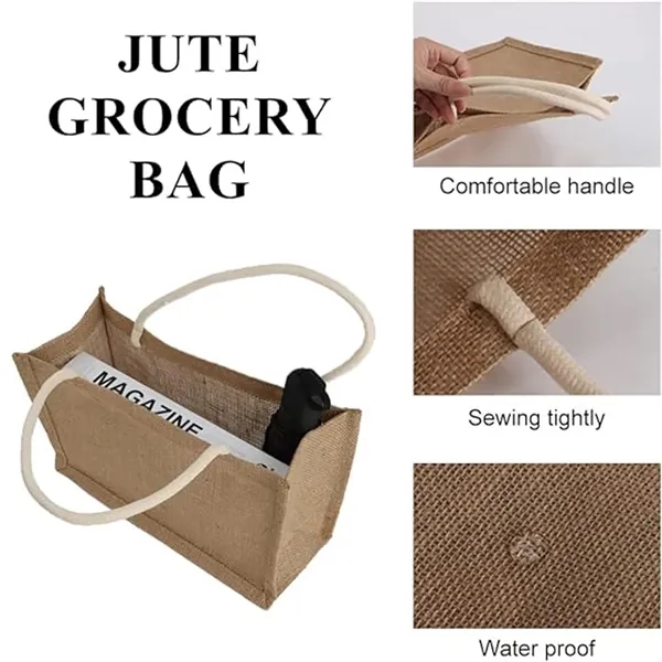 Small Jute Bag - Small Jute Bag - Image 4 of 5