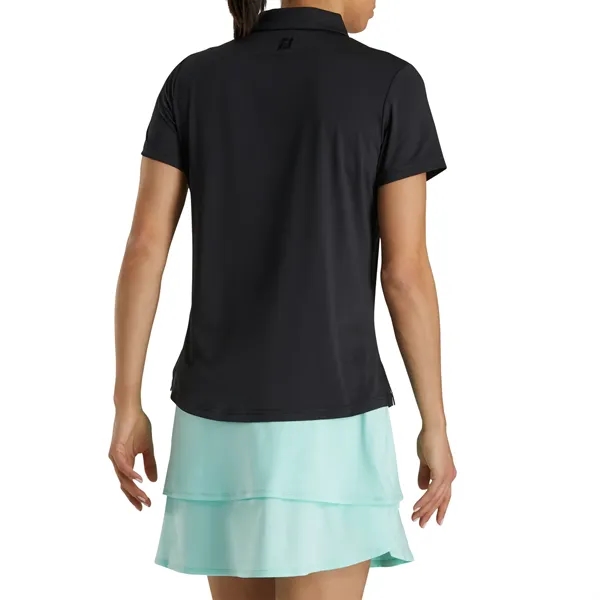 FootJoy Women's Solid Lisle Polo - FootJoy Women's Solid Lisle Polo - Image 4 of 9