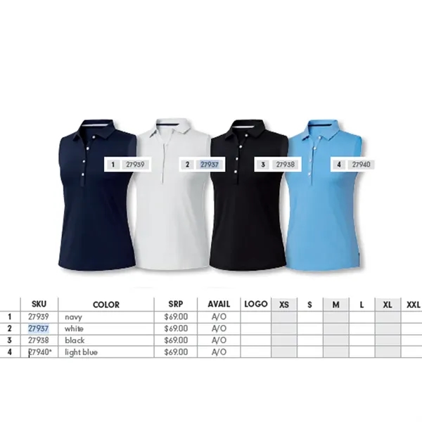 FootJoy Women's Sleeveless Shirt - FootJoy Women's Sleeveless Shirt - Image 9 of 9