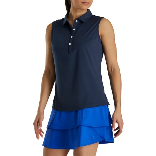 FootJoy Women's Sleeveless Shirt - FootJoy Women's Sleeveless Shirt - Image 6 of 9