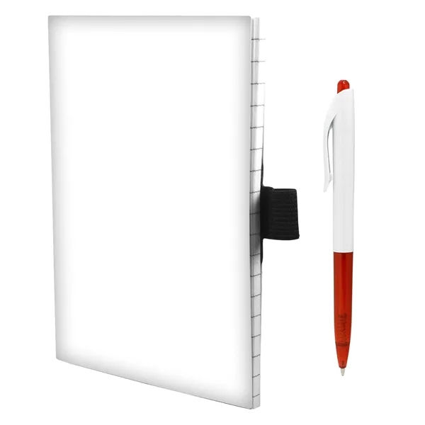 4" x 6" Perfect Paper Cover Notebook with Pen - 4" x 6" Perfect Paper Cover Notebook with Pen - Image 7 of 20