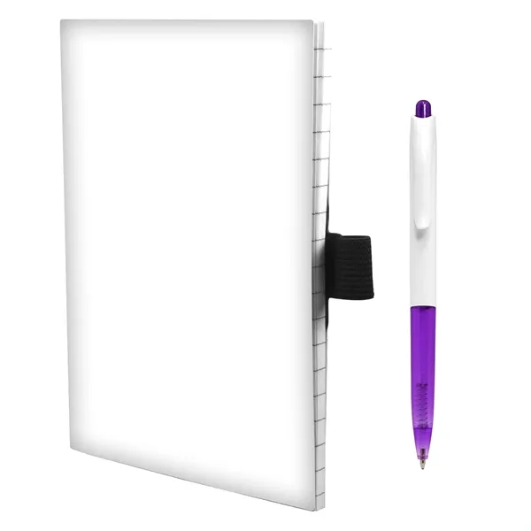 4" x 6" Perfect Paper Cover Notebook with Pen - 4" x 6" Perfect Paper Cover Notebook with Pen - Image 11 of 20