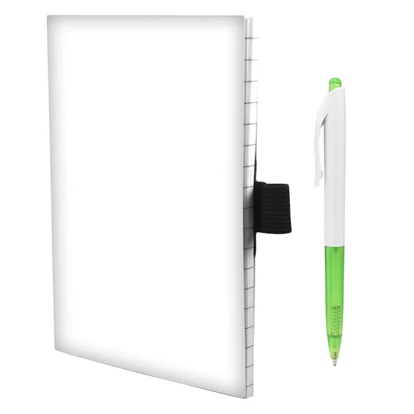 4" x 6" Perfect Paper Cover Notebook with Pen - 4" x 6" Perfect Paper Cover Notebook with Pen - Image 15 of 20