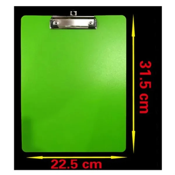 Plastic Clipboard Transparent Color Letter Size - Plastic Clipboard Transparent Color Letter Size - Image 3 of 5