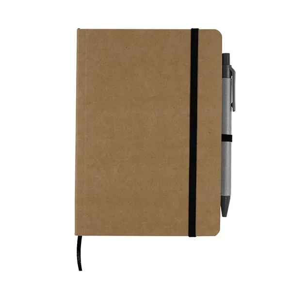 TACTILE ECO-INSPIRED SOFT COVER NOTEPAD JOTTER - TACTILE ECO-INSPIRED SOFT COVER NOTEPAD JOTTER - Image 7 of 16