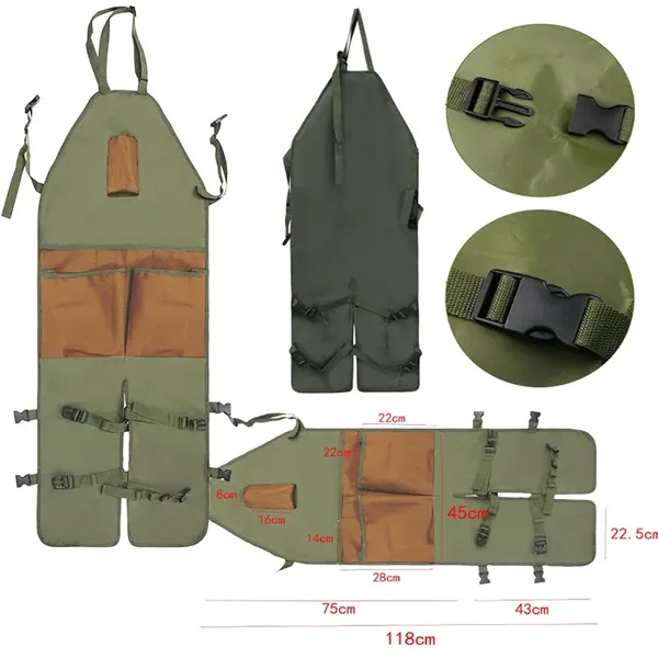 Adjustable Multi Pockets Gardening Apron - Adjustable Multi Pockets Gardening Apron - Image 1 of 1