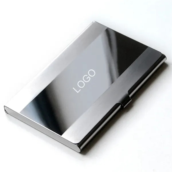 Stainless Steel Business Card Holder - Stainless Steel Business Card Holder - Image 0 of 1