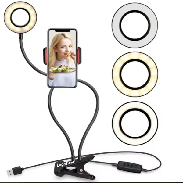 Ring Light with Phone Holder - Ring Light with Phone Holder - Image 0 of 10
