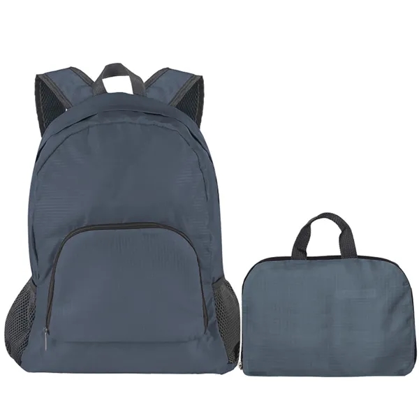 Foldable Backpack Travel Bag - Foldable Backpack Travel Bag - Image 4 of 8