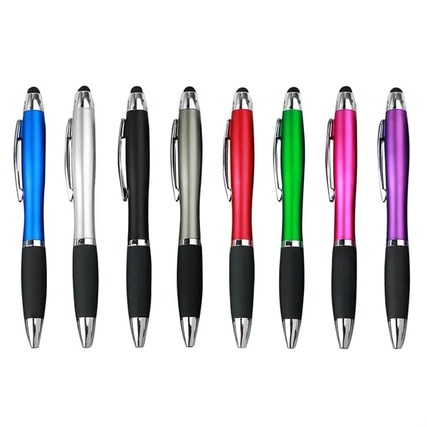 LED Logo Pen With Stylus - LED Logo Pen With Stylus - Image 1 of 2