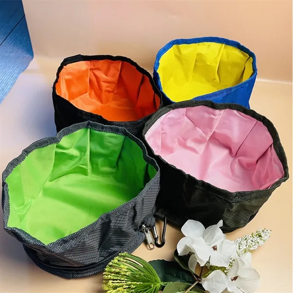 Collapsible Silicone Dog Bowl - Collapsible Silicone Dog Bowl - Image 1 of 3