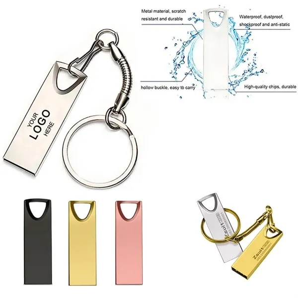 Metal Keychain U Disk 16GB - Metal Keychain U Disk 16GB - Image 1 of 1