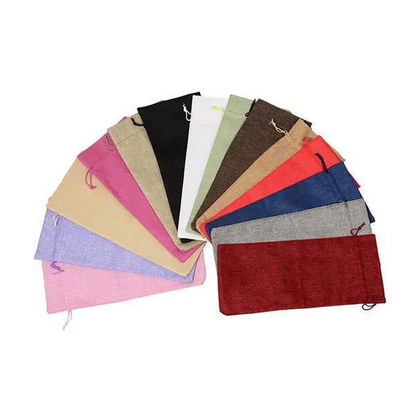 Burlap Wine Bags - Burlap Wine Bags - Image 2 of 3
