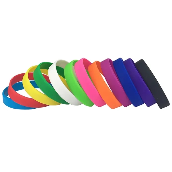 Colored Rubber Bracelets - Colored Rubber Bracelets - Image 2 of 3
