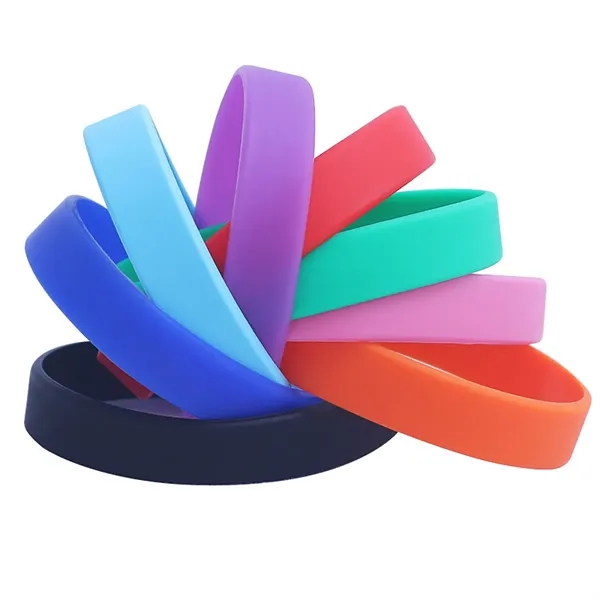 Colored Rubber Bracelets - Colored Rubber Bracelets - Image 3 of 3