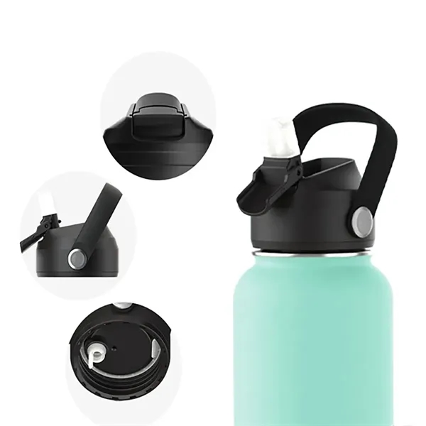 18 Oz Insulated Water Bottle Tumbler With Straw - 18 Oz Insulated Water Bottle Tumbler With Straw - Image 1 of 3